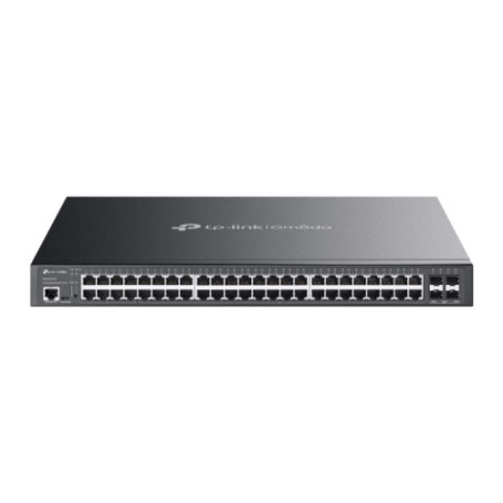 18042-TP-Link Omada SG3452XMPP switch Gestionado L2+ Gigabit Ethernet (10/100/1000) Energia sobre Ethernet (PoE) 1U Negr