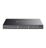 18042-TP-Link Omada SG3452XMPP switch Gestionado L2+ Gigabit Ethernet (10/100/1000) Energia sobre Ethernet (PoE) 1U Negr