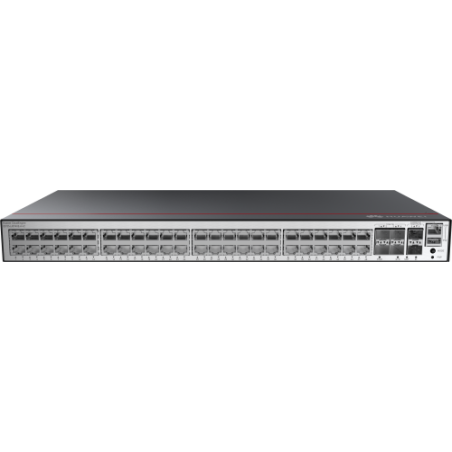 18063-S5735-L48T4XE-A-V2 (48*10/100/1000BASE-T PORTS, 4*10GE SFP+ PORTS, 2*12GE STACK PORTS, AC POWER)