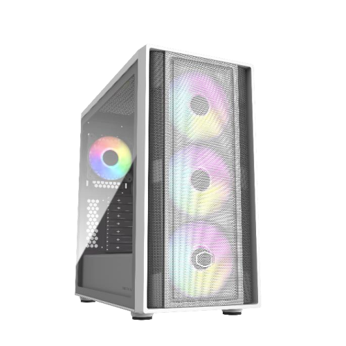 18122-Cooler Master MasterBox 600 White Escritorio Blanco