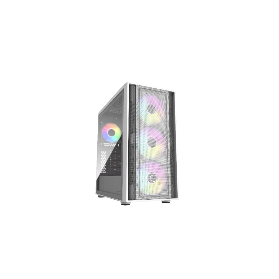 18122-Cooler Master MasterBox 600 White Escritorio Blanco