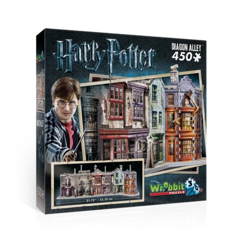 18130-HARRY POTTER PUZZLE 3D CALLEJON DIAGON WREBBIT REDSTRING W3D-1010