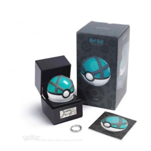 18132-REPLICA ELECTRONICA DIE CAST POKEMON NET BALL THE WAND COMPANY REDSTRING WRC16922