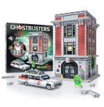 18143-PUZZLE 3D CUARTEL DE LOS CAZAFANTASMAS 500 PIEZAS WREBBIT REDSTRING W3D-1018