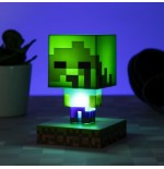 18155-LAMPARA ICONS ZOMBIE MINECRAFT 12 CM PALADONE REDSTRING PP6592MCFV2