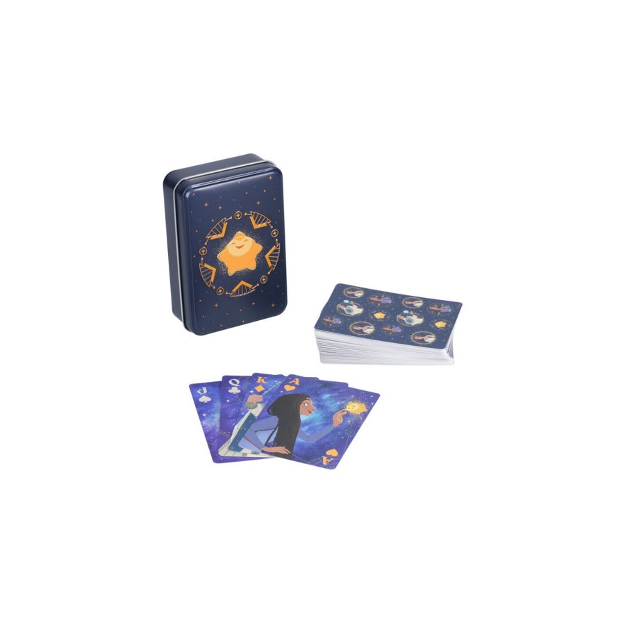 18159-BARAJA DE NAIPES WISH EN CAJA METALICA PALADONE REDSTRING PP12934WH