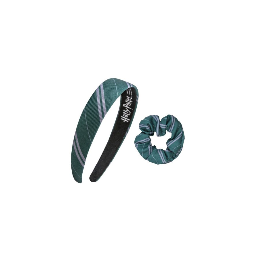 18166-SET DIADEMA/LAZO HARRY POTTER SLYTHERIN CINEREPLICAS REDSTRING CR2622