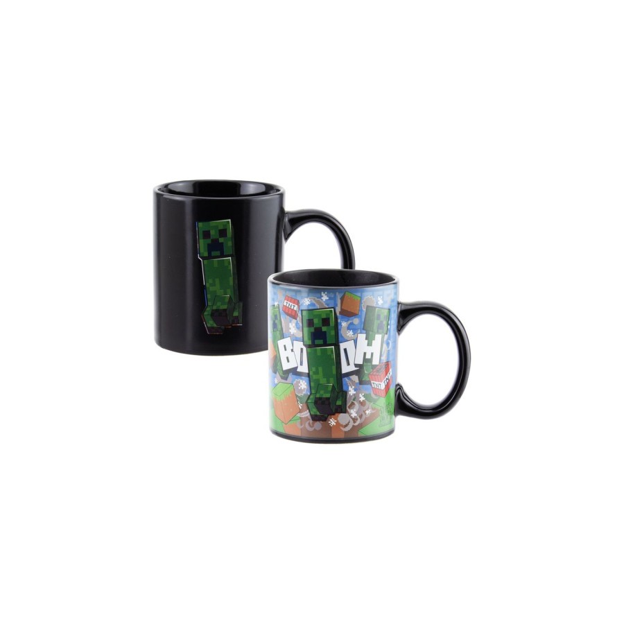 18172-TAZA TERMICA MINECRAFT CREEPER PALADONE REDSTRING PP7975MCF