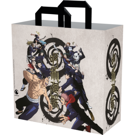 18175-BOLSA DE COMPRA BEIGE JUJUTSU KAISEN KONIX REDSTRING 78441120927