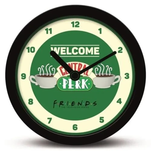 18189-RELOJ DE SOBREMESA FRIENDS CENTRAL PERK PYRAMID REDSTRING GP85885