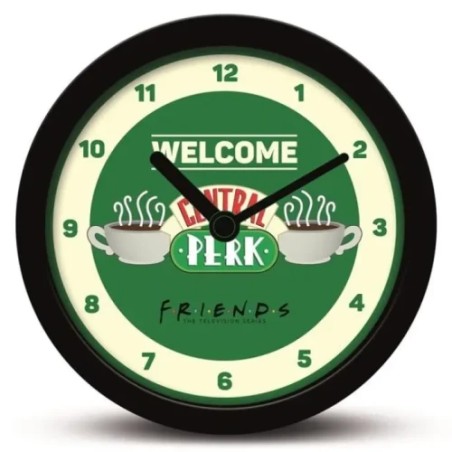 18189-RELOJ DE SOBREMESA FRIENDS CENTRAL PERK PYRAMID REDSTRING GP85885