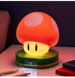 18197-RELOJ DESPERTADOR SUPER MUSHROOM PALADONE REDSTRING PP10064NN