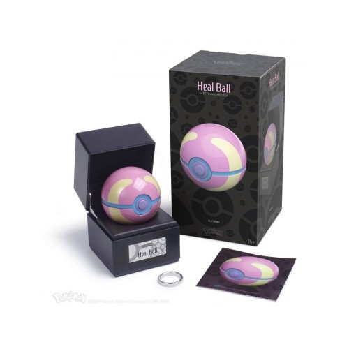 18202-REPLICA ELECTRONICA DIE CAST POKEMON HEAL BALL THE WAND COMPANY REDSTRING WRC15521