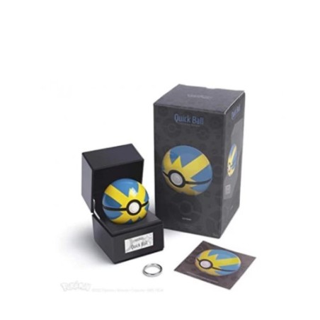 18204-REPLICA ELECTRONICA DIE CAST POKEMON QUICK BALL THE WAND COMPANY REDSTRING WRC15921
