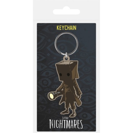 18230-LLAVERO DE GOMA LITTLE NIGHTMARES MONO PYRAMID REDSTRING RK39346C