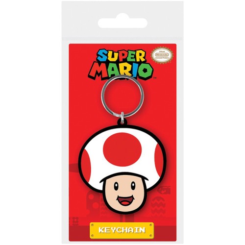 18231-LLAVERO TOAD - SUPER MARIO 6 CM PYRAMID REDSTRING RK38926C