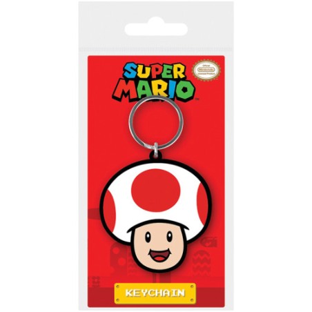 18231-LLAVERO TOAD - SUPER MARIO 6 CM PYRAMID REDSTRING RK38926C
