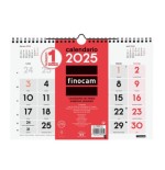 18253-CALENDARIO 2025 NEUTRO PARED NUMEROS GRANDES M 300X210MM FINOCAM 780000025