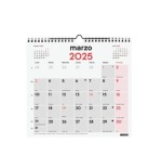 18254-CALENDARIO 2025 NEUTRO PARED NUMEROS GRANDES M 300X210MM FINOCAM 780000025