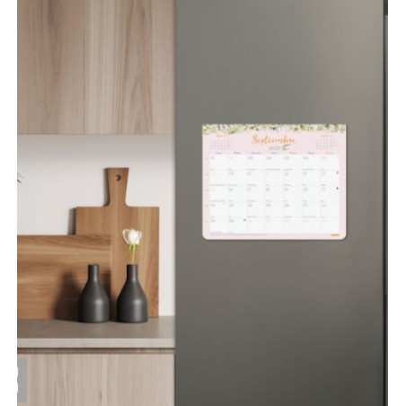 18266-CALENDARIO 2025 PARED IMAN TRENDY DESIGN ESCRIBIR 250X200MM FINOCAM 787510125