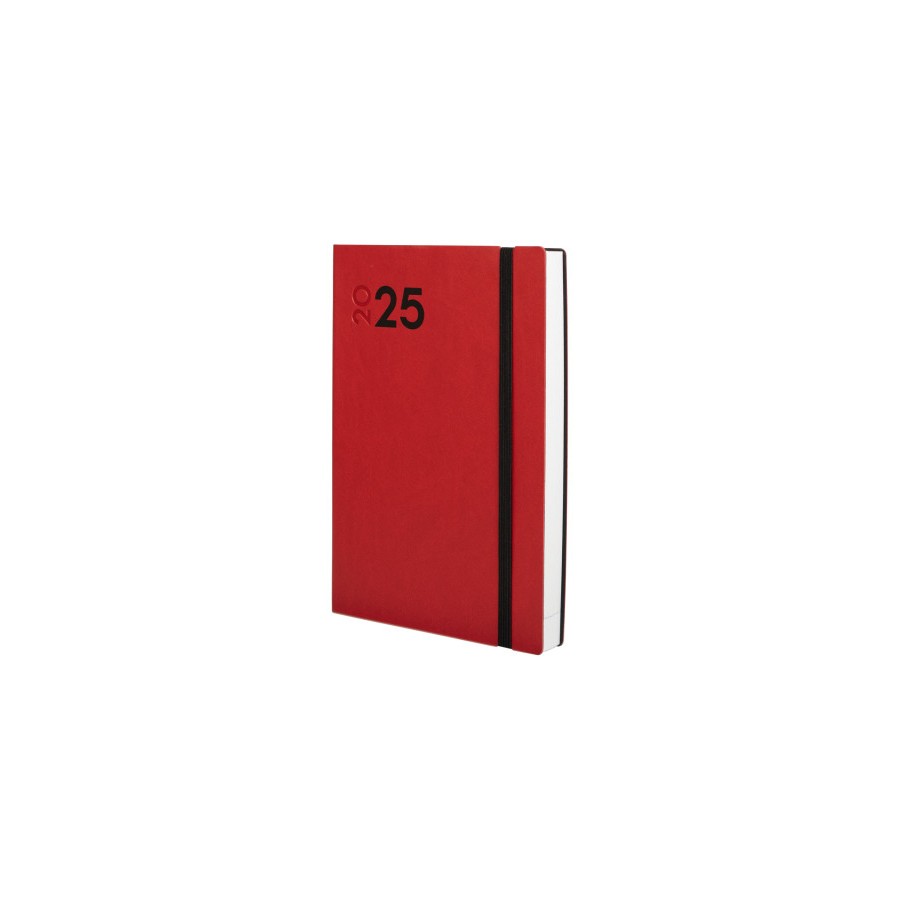 18269-AGENDA 2025 DYNAMIC MARA Y10 140X204MM DIA PAGINA ROJO FINOCAM 621163025