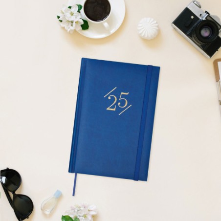 18286-AGENDA 2025 DYNAMIC LONDON Y10 140X204MM DIA PAGINA AZUL FINOCAM 625320125