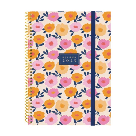 18321-AGENDA 2025 TRENDY DESIGN E10 155X212MM SEMANA VISTA HORIZONTAL SELVA FINOCAM 742232925