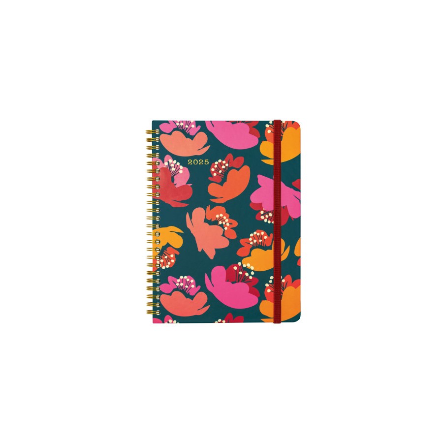 18327-AGENDA 2025 TRENDY YOU E10 155X212MM SEMANA VISTA HORIZONTAL TULIP FINOCAM 760042725