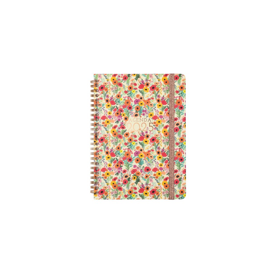 18329-AGENDA 2025 TRENDY YOU E10 155X212MM SEMANA VISTA HORIZONTAL SPRING FINOCAM 760042925