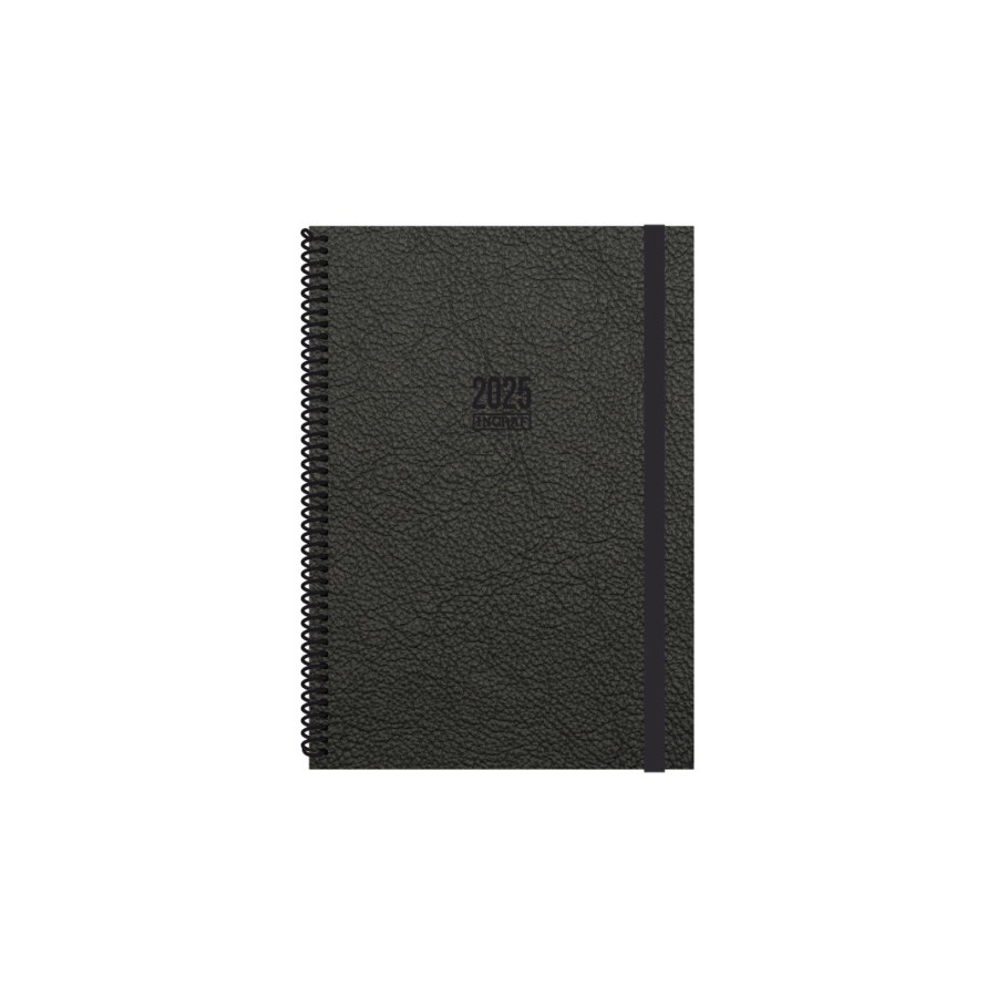 18342-AGENDA 2025 TOKIO DIA/PAGINA 17X24 NEGRO CATALAN INGRAF 355525