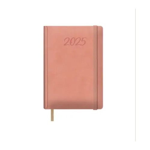 18349-AGENDA 2025 SAMBA DIA PAGINA 15 X 21 CM COLOR ROSA  DOHE 12881 - 25