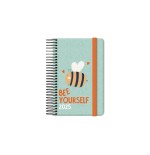 18368-AGENDA 2025 CUTE SEMANA VISTA BOLSILLO  8,5 X 13 CM MODELO BEE DOHE 12909 - 25