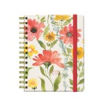 18371-AGENDA 2025 FLORAL SEMANA VISTA 15 X 21 CM MODELO ORQUIDEA DOHE 12901 - 25