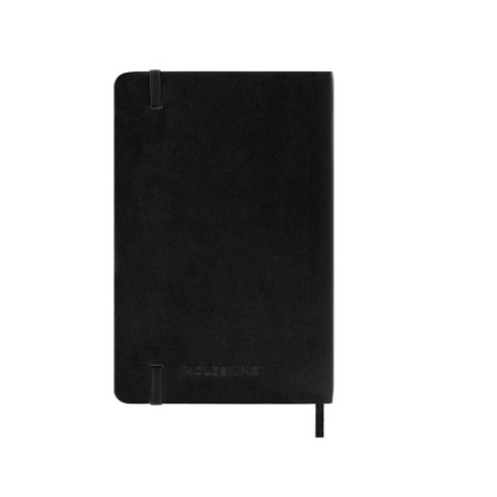 18396-AGENDA 2025 TAPA BLANDA 12 MESES DIARIA P (9 X 14 CM) NEGRA MOLESKINE DSB12DC2Y25