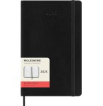 18397-AGENDA 2025 TAPA BLANDA 12 MESES DIARIA L (13 X 21 CM) NEGRA MOLESKINE DSB12DC3Y25
