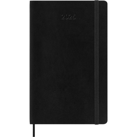 18398-AGENDA 2025 TAPA BLANDA 12 MESES DIARIA L (13 X 21 CM) NEGRA MOLESKINE DSB12DC3Y25