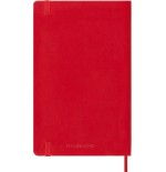 18400-AGENDA 2025 TAPA BLANDA 12 MESES DIARIA L (13 X 21 CM) ROJA MOLESKINE DSF212DC3Y25
