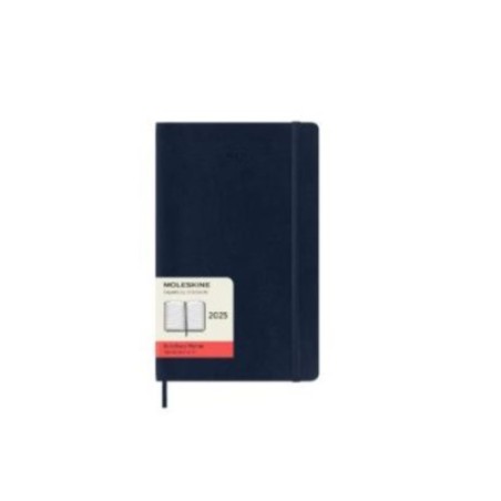 18401-AGENDA 2025 TAPA BLANDA 12 MESES DIARIA L (13 X 21 CM) AZUL ZAFIRO MOLESKINE DSB2012DC3Y25