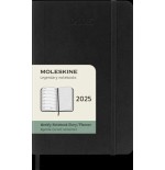 18403-AGENDA 2025 TAPA BLANDA 12 MESES SEMANAL P (9 X 14 CM) NEGRA MOLESKINE DSB12WN2Y25