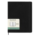 18410-AGENDA 2025 TAPA BLANDA 12 MESES SEMANAL XL (19 X 25 CM) NEGRA MOLESKINE DSB12WN4Y25