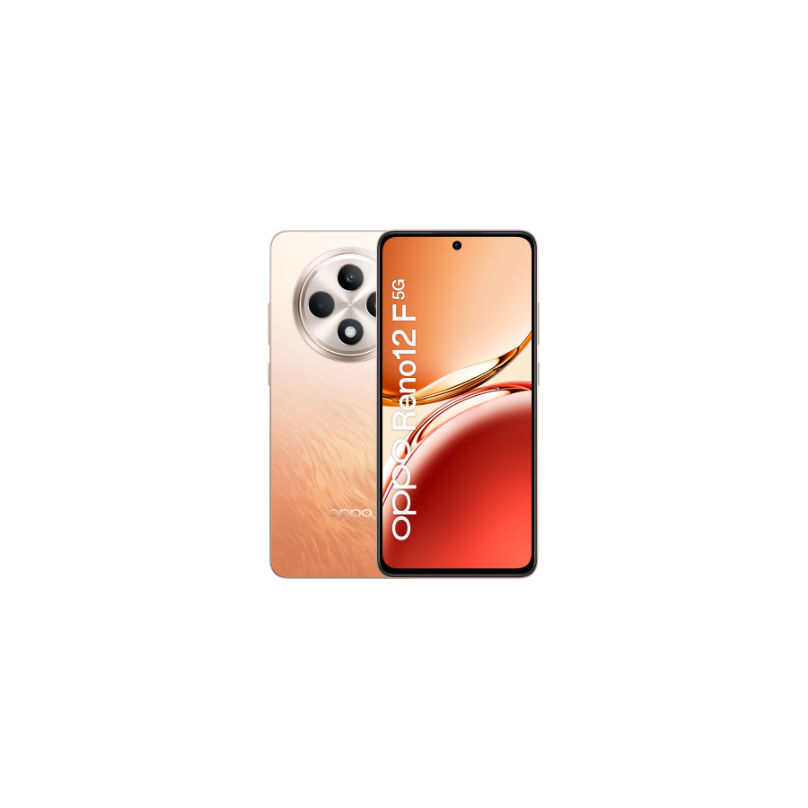 18435-OPPO Reno12 F 5G 16,9 cm (6.67") SIM doble Android 14 USB Tipo C 8 GB 256 GB 5000 mAh Naranja