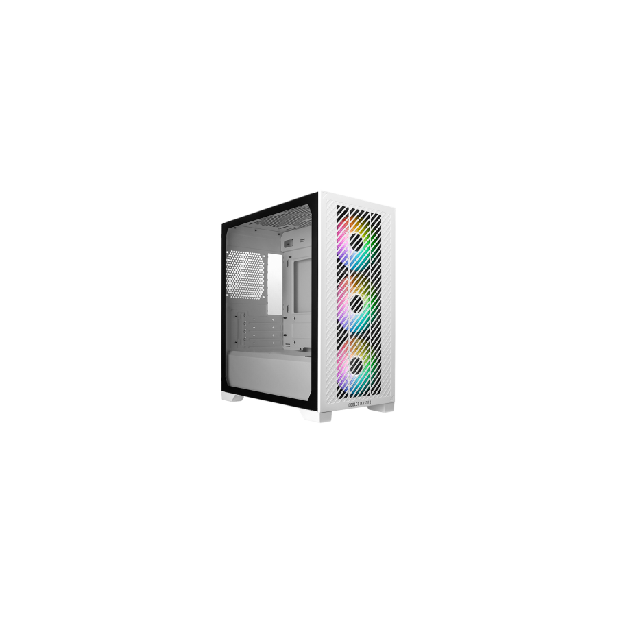 18494-Cooler Master Elite 301 White Mini Tower Blanco