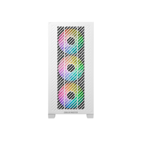 18495-Cooler Master Elite 301 White Mini Tower Blanco