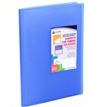 1851-CARPETA CARCHIPLAS-BOOK A4 POLIPROPILENO 50 FUNDAS SOLDADAS AZUL CARCHIVO 50305050