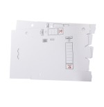 18517-PACK 10 ARCHIVADORES DEFINITIVOS CARTON FOLIO 360X253X100MM BLANCO GRAFOPLAS 70907703