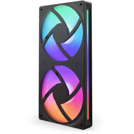 18519-NZXT RF-U24HF-B1 sistema de refrigeracion para ordenador Carcasa del ordenador Ventilador Negro