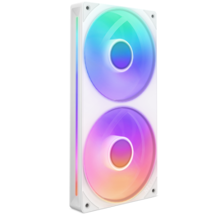 18520-NZXT RF-U24HF-W1 sistema de refrigeracion para ordenador Carcasa del ordenador Ventilador Blanco