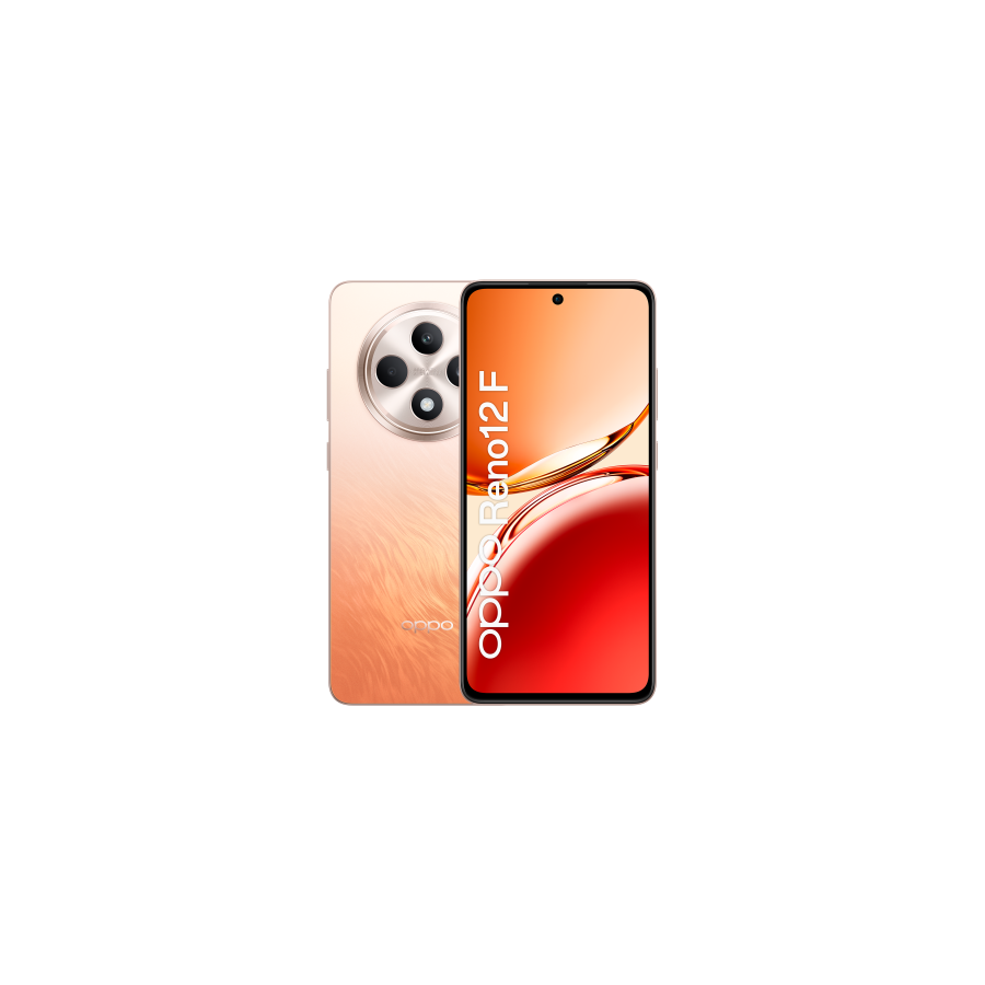 18549-OPPO Reno12 F 4G 16,9 cm (6.67") SIM doble Android 14 USB Tipo C 8 GB 256 GB 5000 mAh Naranja