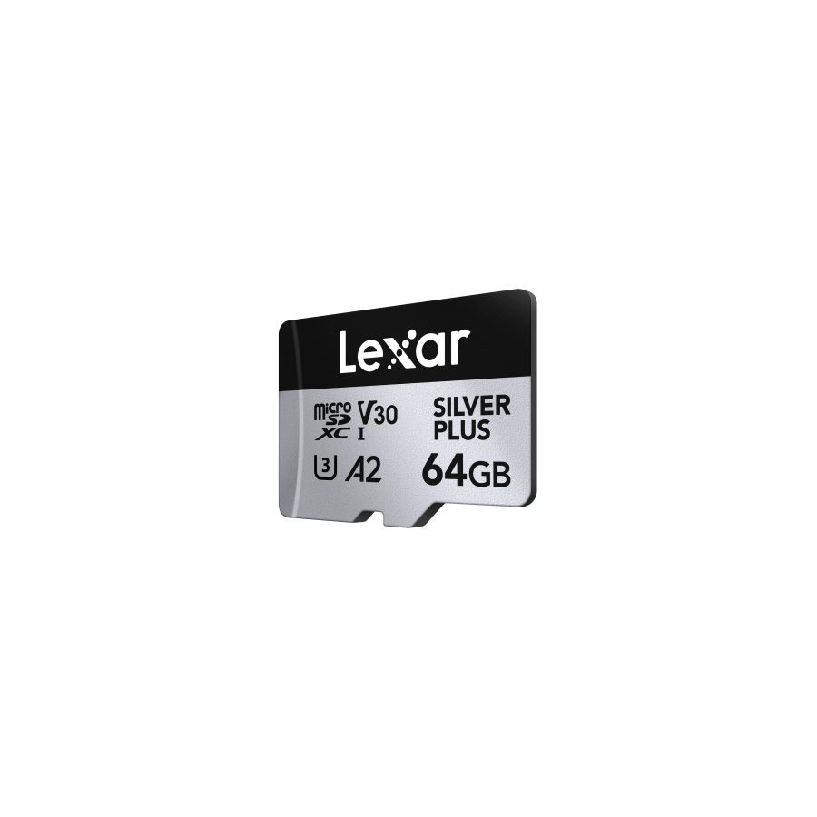 18551-Lexar Professional SILVER PLUS 64 GB MicroSDXC UHS-I Clase 3