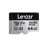 18552-Lexar Professional SILVER PLUS 64 GB MicroSDXC UHS-I Clase 3
